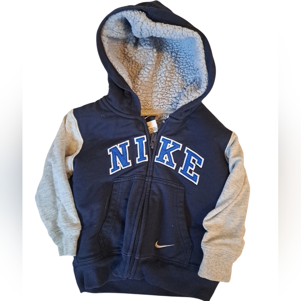 Nike Toddler Boy's Sherpa-lined Zip-up Hoodie Jacket